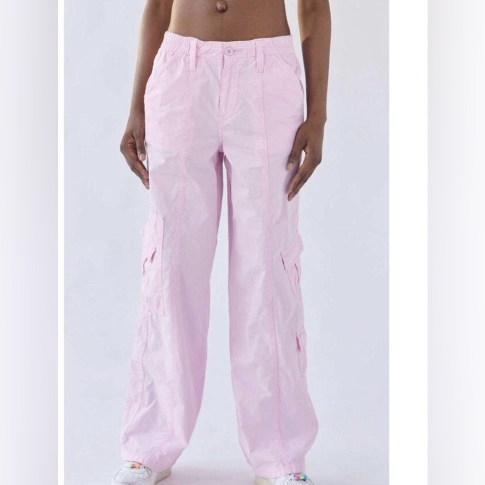 BDG urban outfitters pink cargo pants